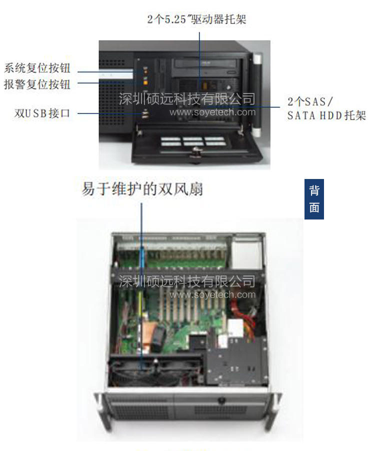 研华ACP-4320 4U上架式工控机