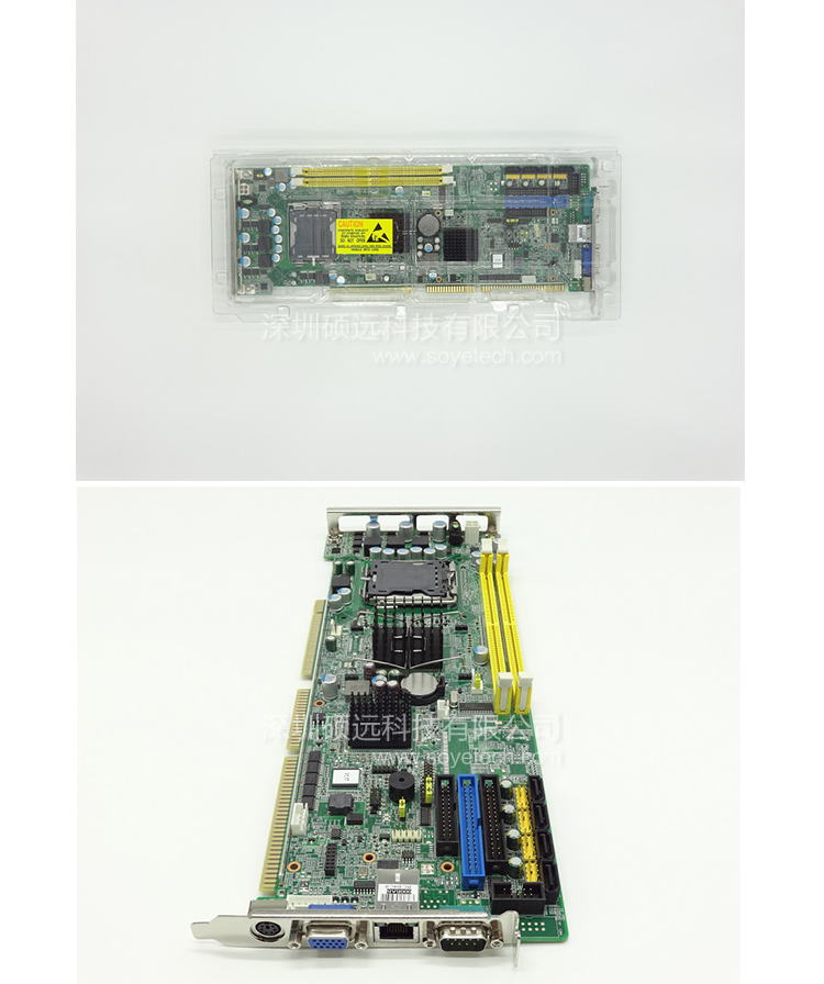 研华PCA-6010VG工控主板 LGA775 Intel® Core™ 2 Duo单板电脑，带双千兆和DVI接口