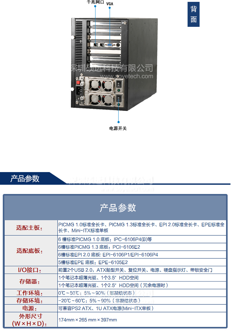 IPC-6805E研祥壁挂式工控机