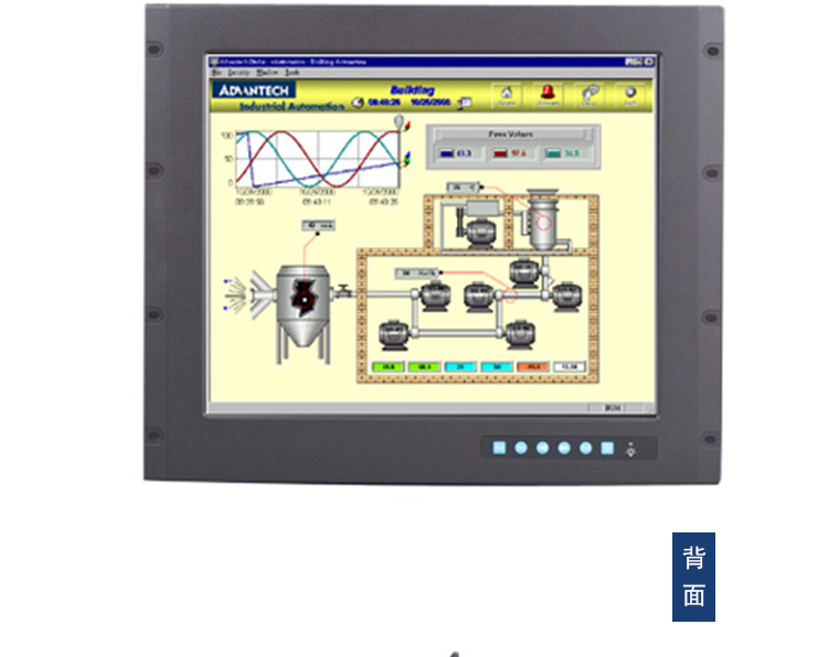 研华 工业等级平板显示器FPM系列 12.1寸工业显示器 FPM-3191G