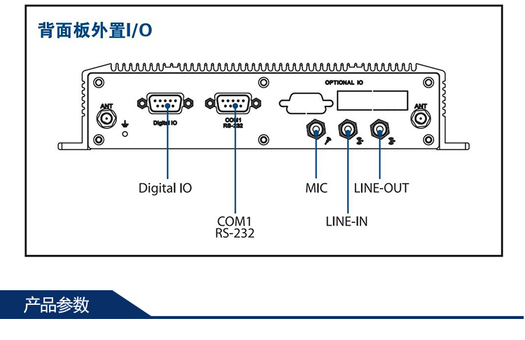 全新研华 无风扇嵌入式工控机 超紧凑ARK-1000系列 ARK-1550