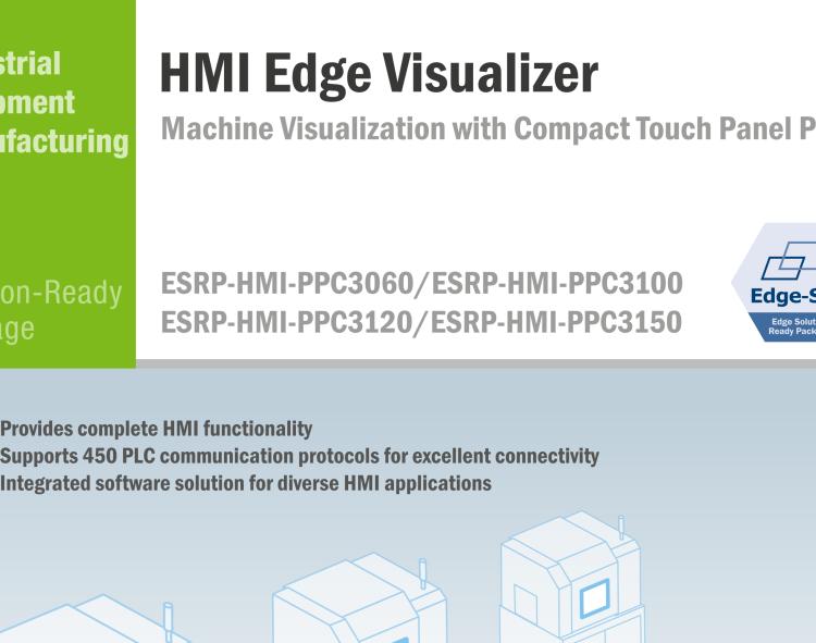 研华ESRP-HMI-PPC3150 Machine Visualization with 15" Compact Touch Panel PC