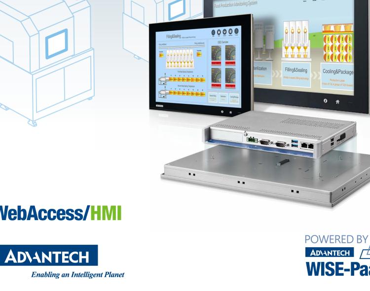 研华ESRP-HMI-TPCB200 Machine Visualization with Various Display Size