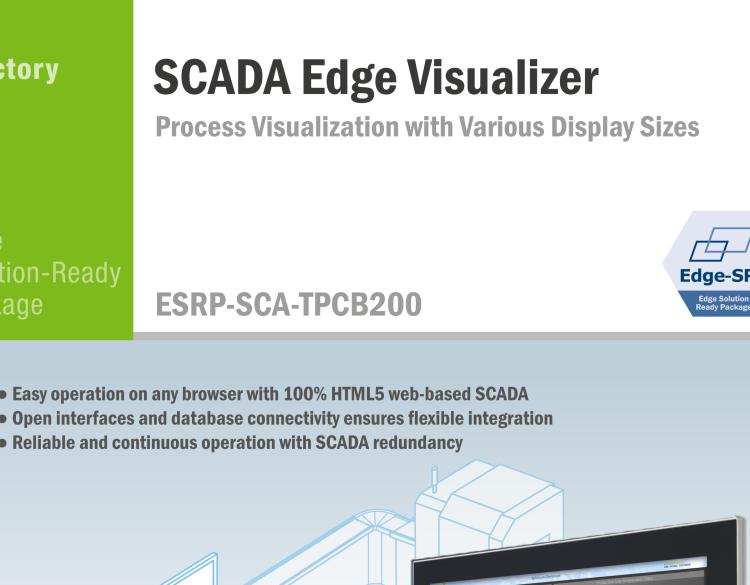 研华ESRP-SCA-TPCB200 Process Visualization with Various Display Sizes