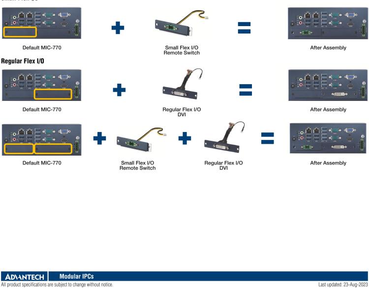研华98910770401 Advanced Flex I/O for NVMe M.2