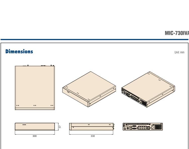 研华MIC-730IVA 基于NVIDIA® Jetson AGX Xavier™的8ch AI NVR