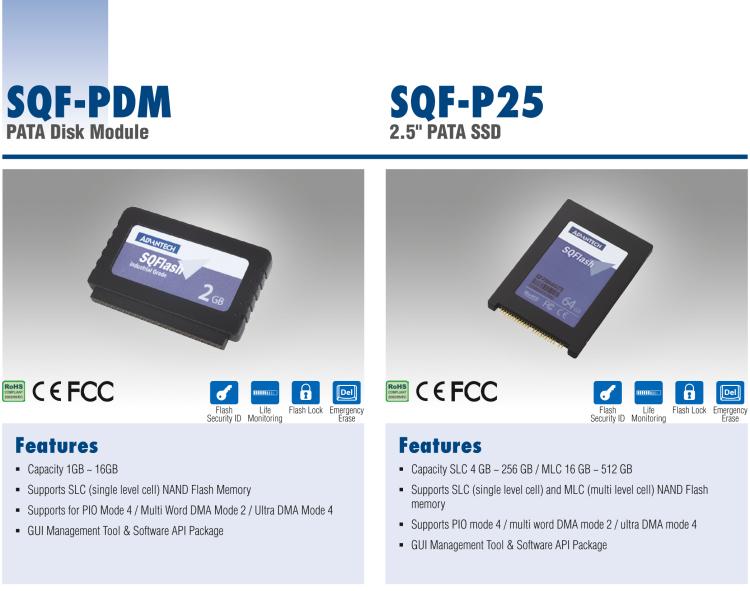 研华SQF-P25 2.5" PATA SSD
