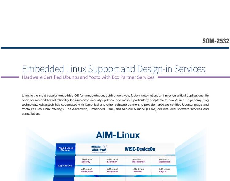 研华SOM-2532 Intel® Pentium®/Celeron® and Atom® x6000 系列处理器