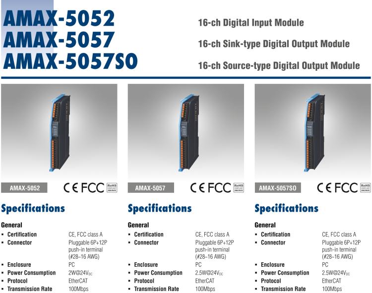 研华AMAX-5057 16路数字量输出模块，0.3A 漏型（插片式）