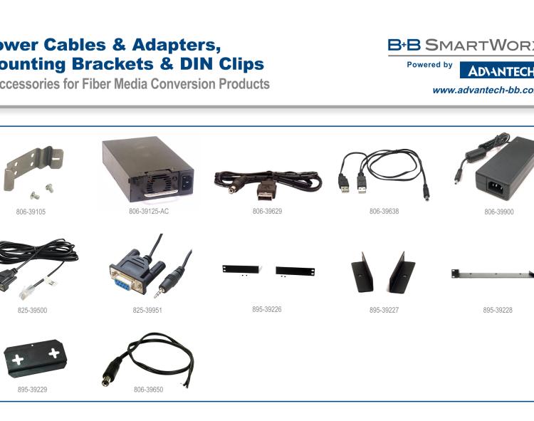 研华BB-806-39105 DIN 导轨夹（兼容单插槽 IE-/MediaChassis、IE-GigaMiniMc、IE-ModeConverter、IE-MiniMc & MiniMc 系列产品）