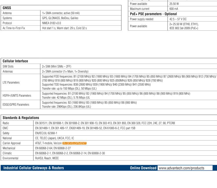 研华BB-SR31010315 SmartFlex, Global, 2x Ethernet, 1x RS232, 1x RS485/422, Wi-Fi, Plastic, ACC Int.