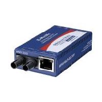 研华IMC-350I-MMST-A Mini Hardened Media Converter, 100Mbps, Multimode 1300nm, LFPT, 5km, ST