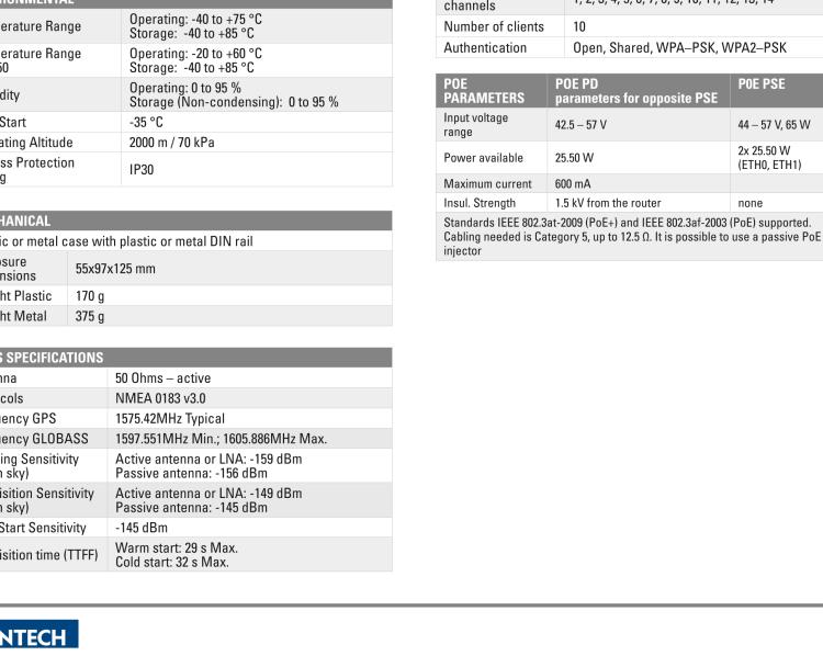 研华BB-SR30510010-SWH SmartFlex, NAM, 2x Ethernet, Wi-Fi, Plastic, Without Accessories