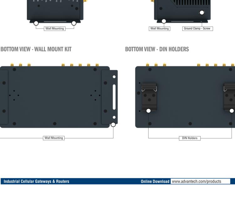 研华ICR-4453 ICR-4400, EUROPE, NAM, 5x Ethernet, 1x RS232, 1x RS485, CAN, SFP, USB, SD, Without Accessories