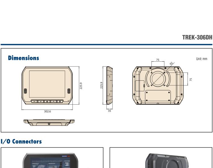 研华TREK-306DH 10寸智能车载显示器