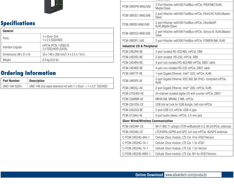 研华UNO-148 常规无风扇DIN导轨控制器，采用第11代Intel® Core™ i处理器