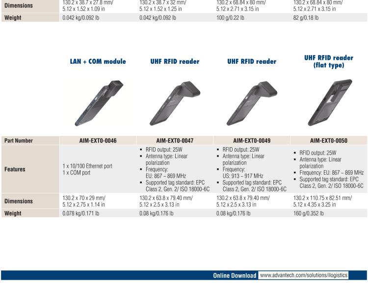 研华AIM-75S 8"RISC架构工业级移动平板电脑， 搭载高通® 骁龙™ 660处理器, Android 10系统, 并通过Google GMS认证