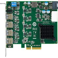 研华PCIE-1154 4端口PCI Express USB3.0影像采集卡