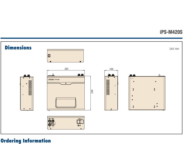 研华iPS-M420S 420Wh Intelligent Power Storage System